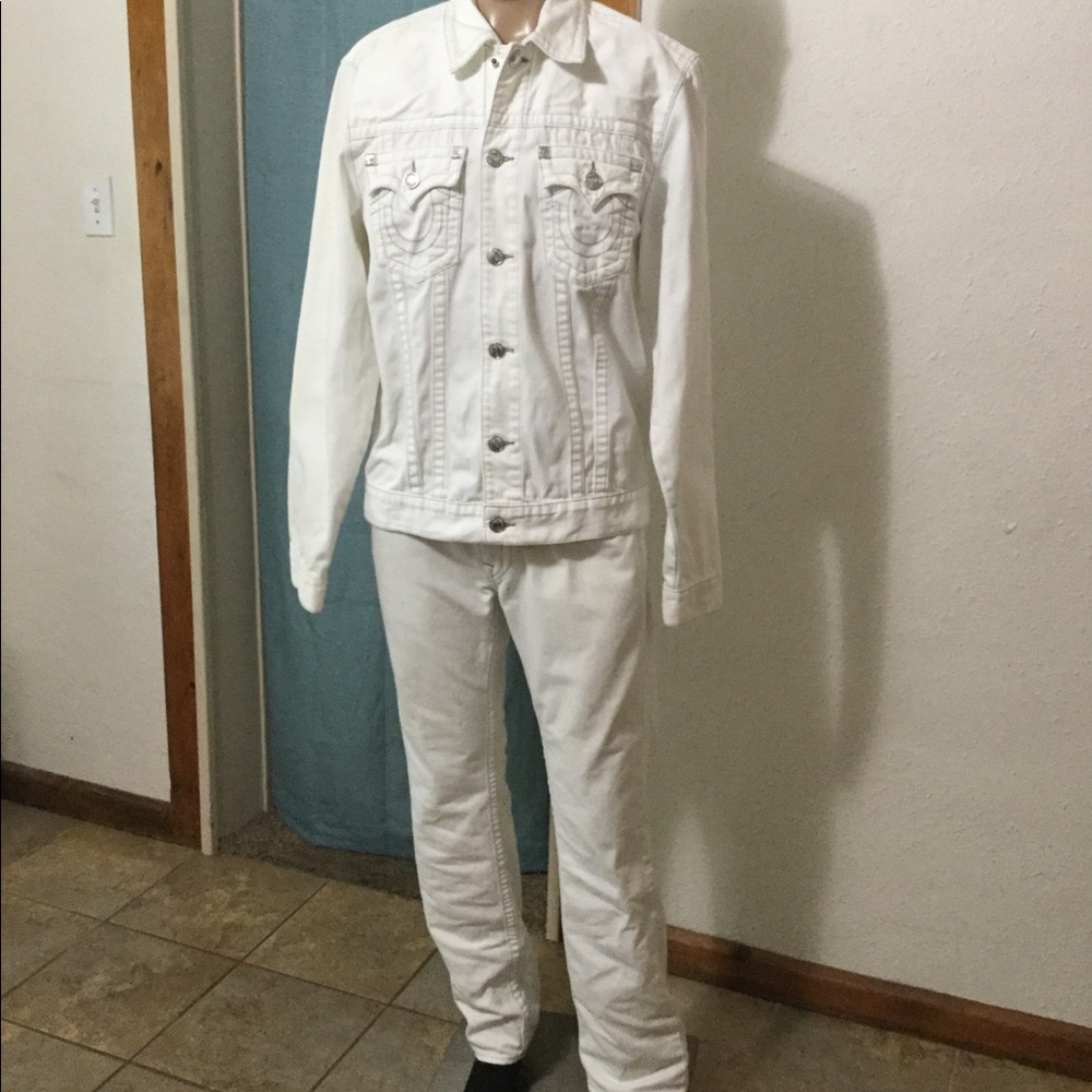 Authentic True Religion Men’s Trucker Jacket Set